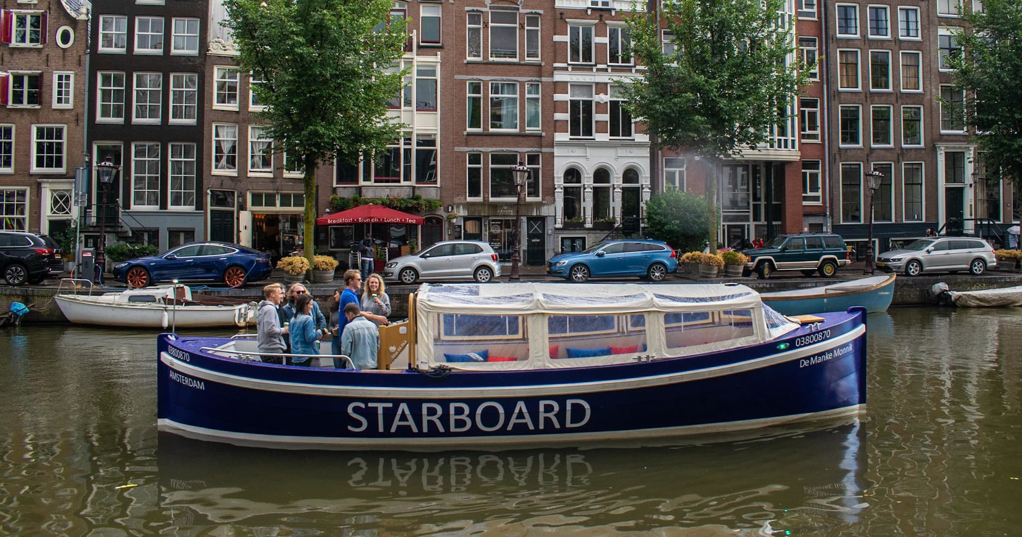 Private Starboard Cruise with Starboard Boats BV in Amsterdam