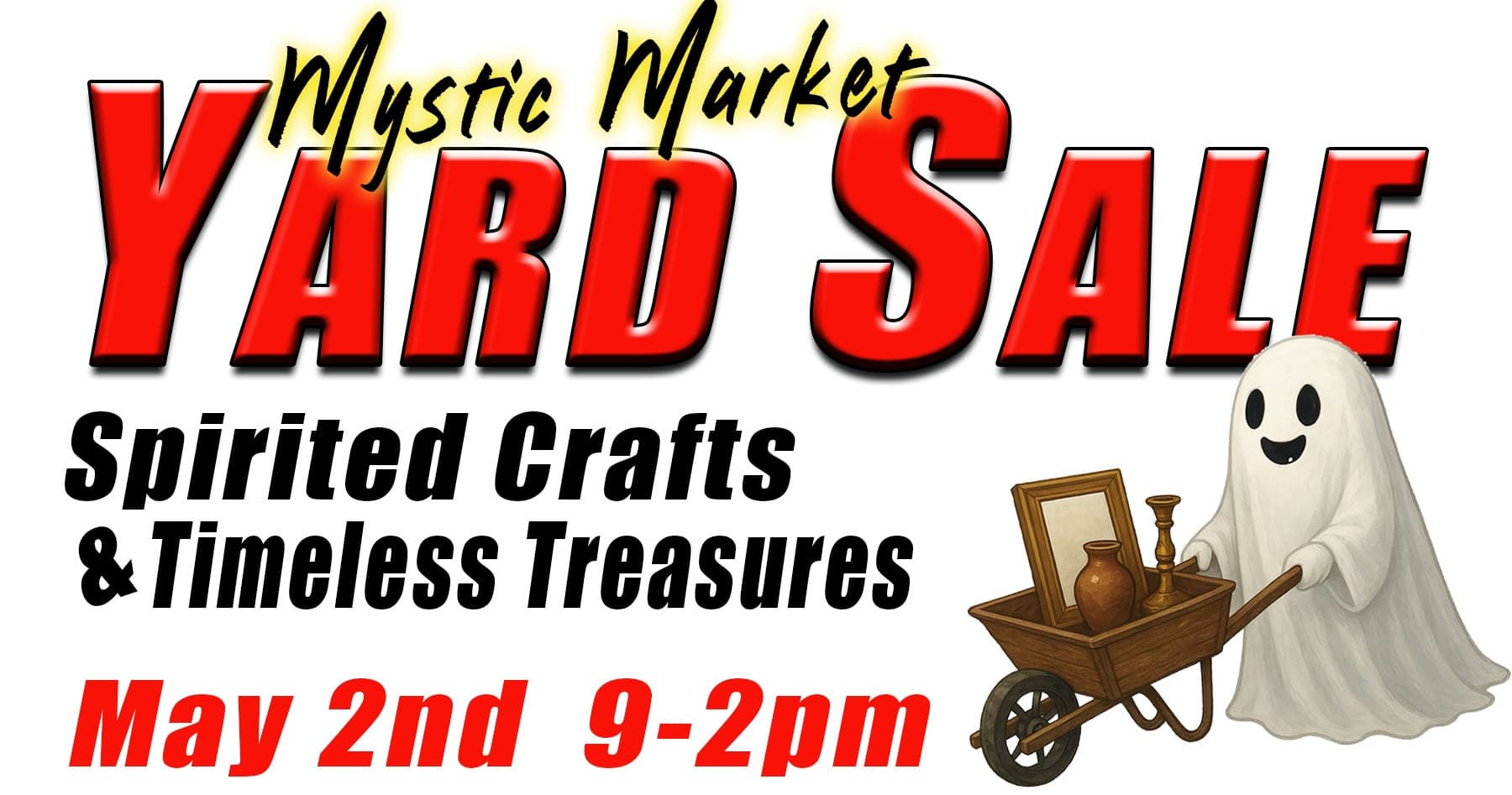 Mystic Market Yard Sale: Crystals, Psychics, and Haunted Tours in New Castle