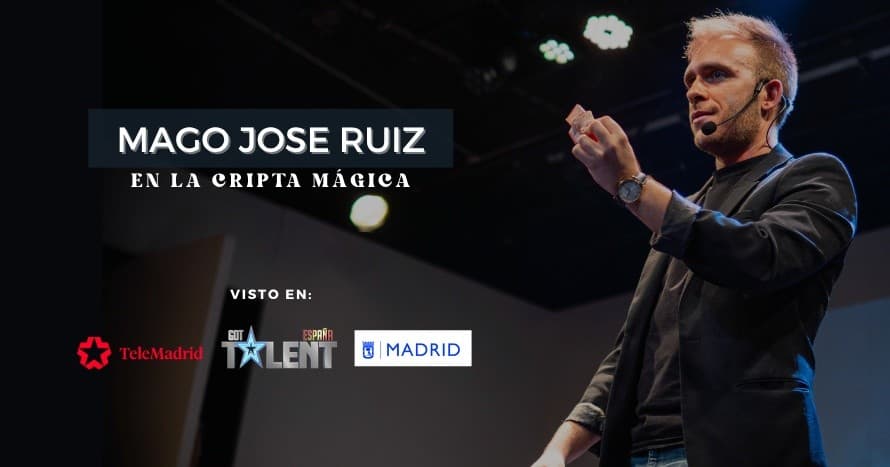 Jose Ruiz - Una hora de secretos: Intimate Magic at la Cripta Mágica, Madrid