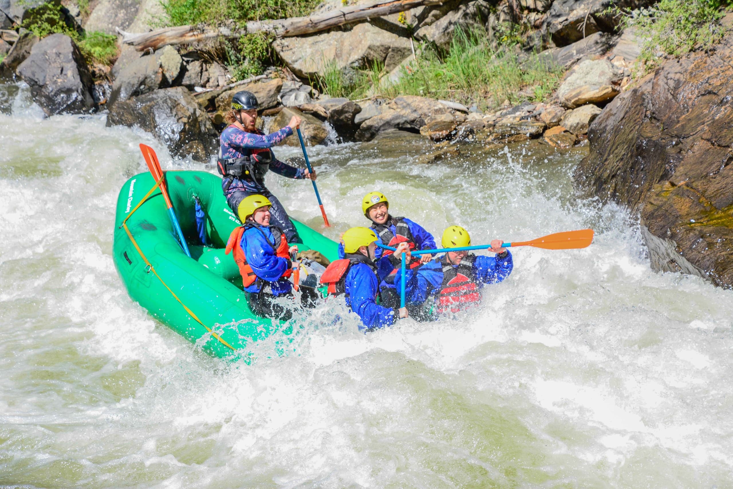 Advanced Clear Creek Rafting Adventure in Colorado