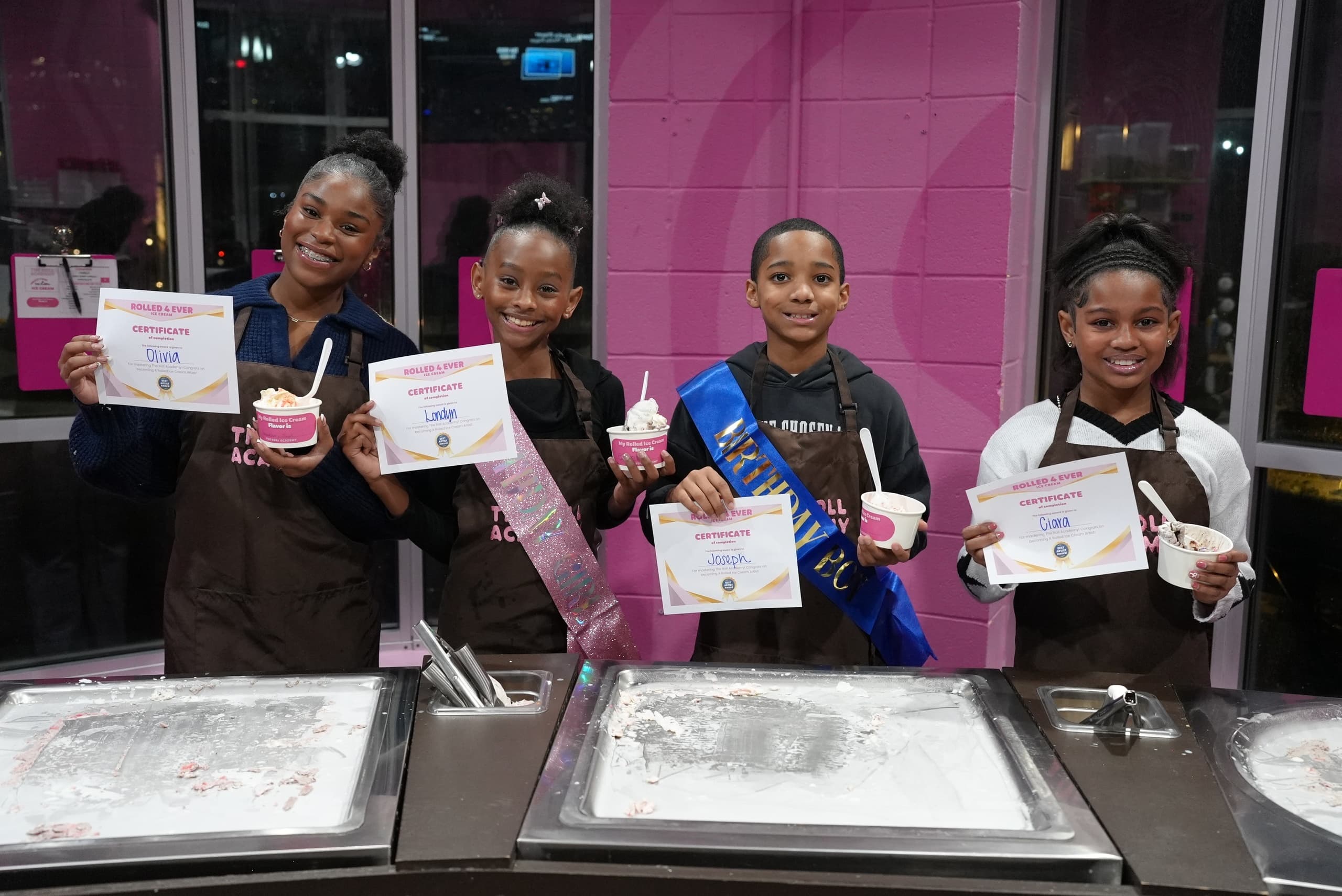Roll-Your-Own Birthday Ice Cream Class at Nashville Farmers' Market