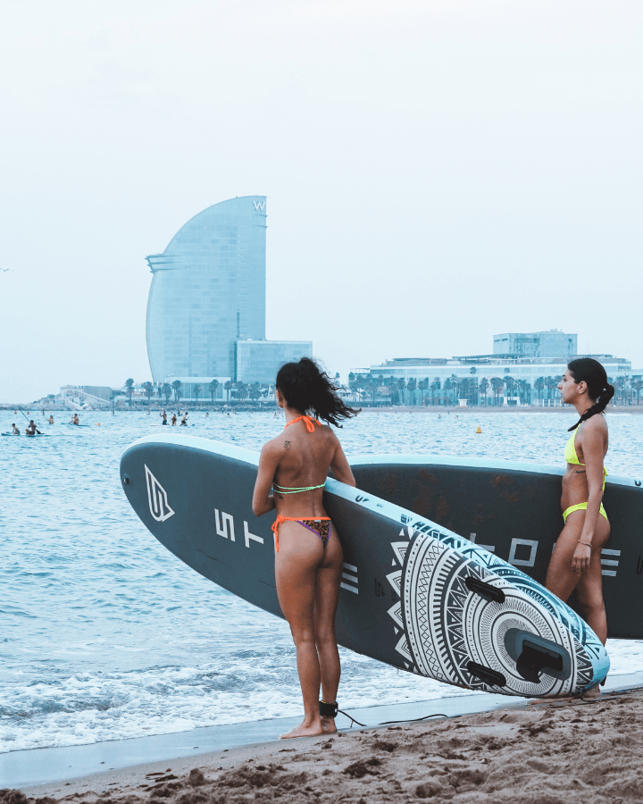 Paddle Barcelona: SUP Rentals at Moloka'i Sup Center in Ciutat Vella
