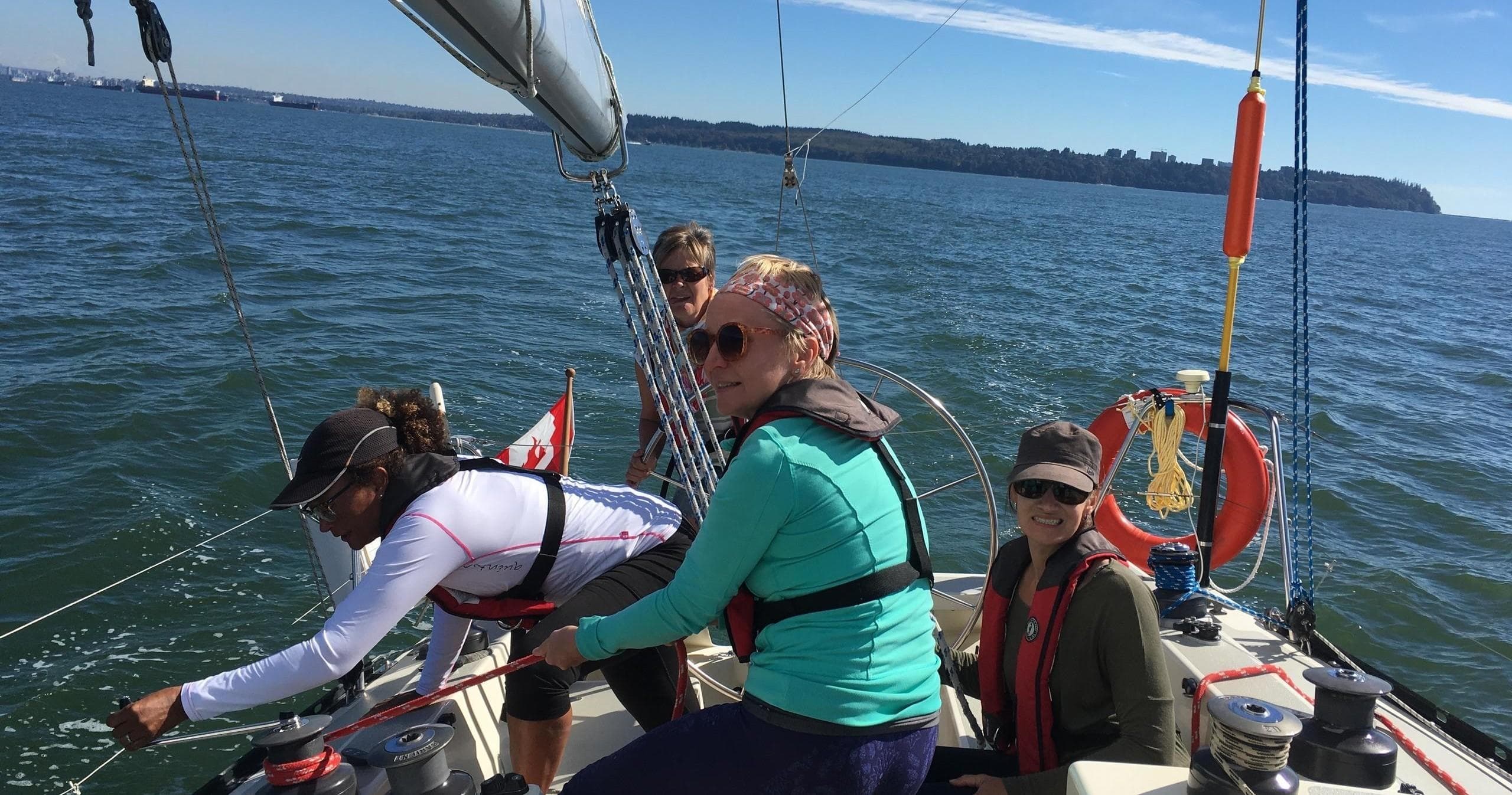 Sailing Adventure with Sea to Sky Sailing on BC Coast