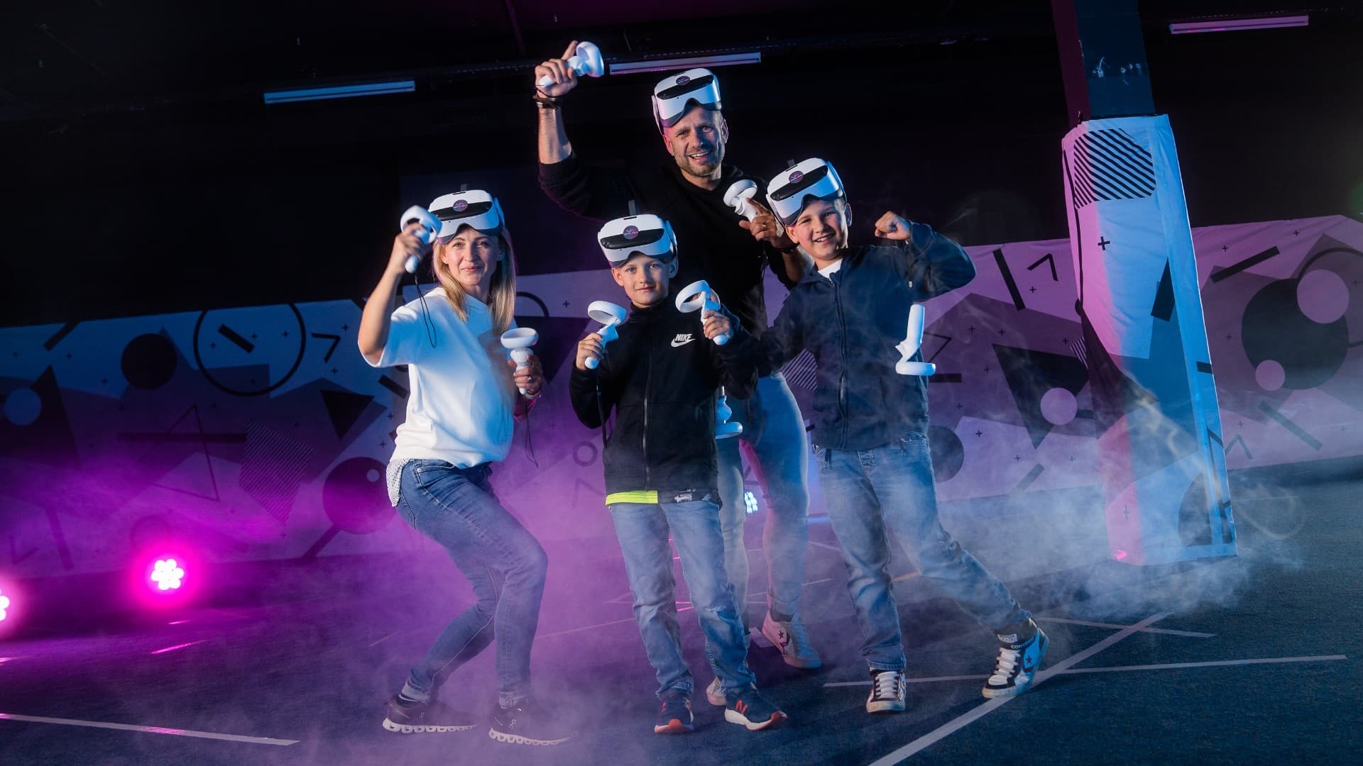 Family VR Adventure at Omescape London