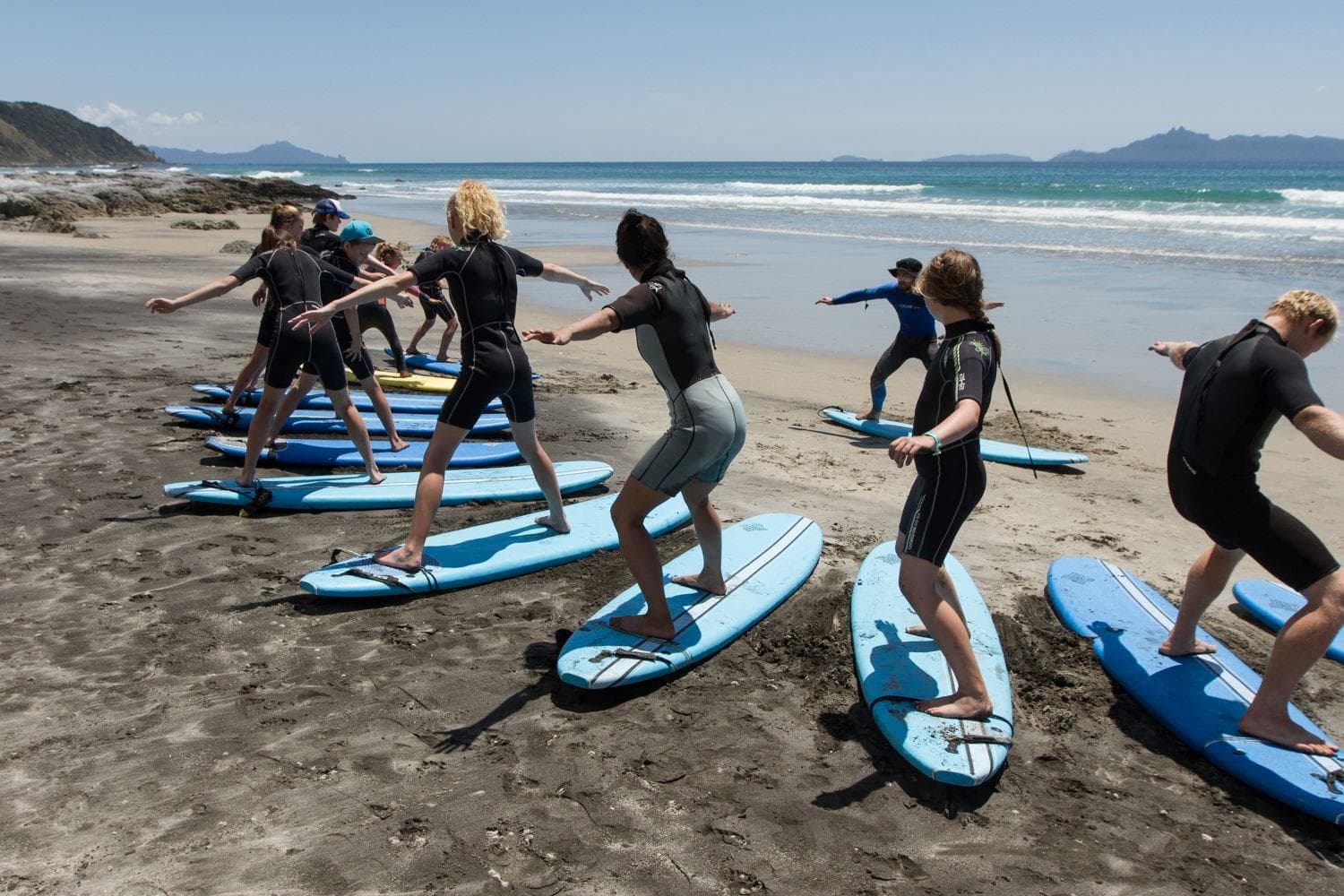 2-Hour Surf Lesson at Mangawhai Heads Surf School, Te Arai