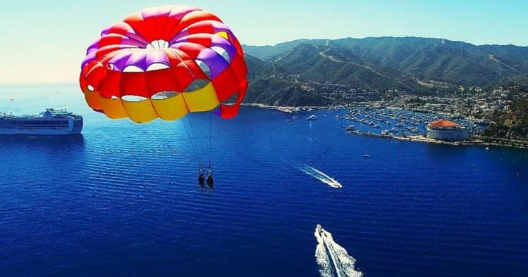 Parasail Ride | Parasail in Avalon, California