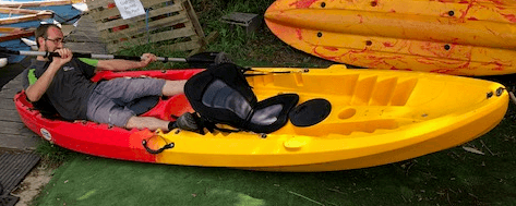 Water Activities: Double Kayaks at Galleon Marine