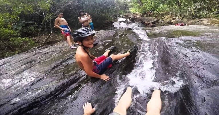 Rio Las Pailas Waterslide Adventure in San Juan, Puerto Rico