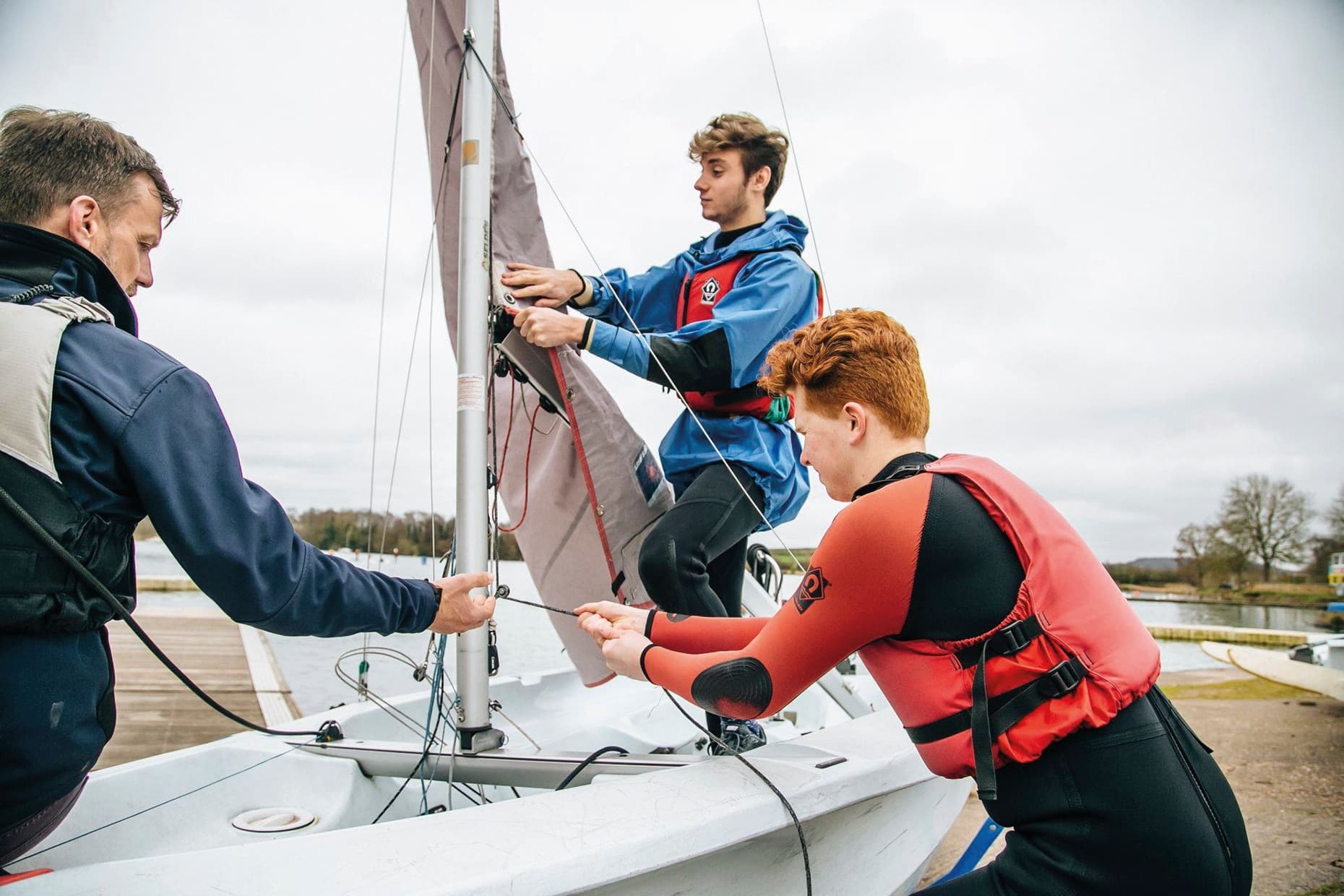 Youth Sailing Experience at Aztec Adventure in Lower Moor