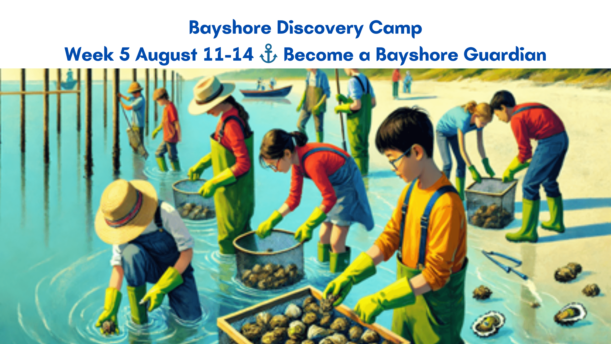 Week #5 Bayshore Discovery Camp in Commercial Township, NJ