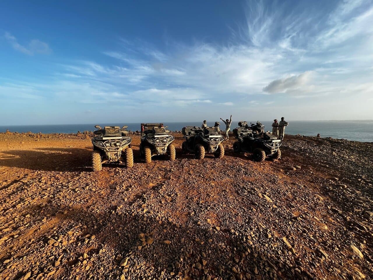 Land Adventures in Cape Verde: Motoquad Sul at Santa Mónica