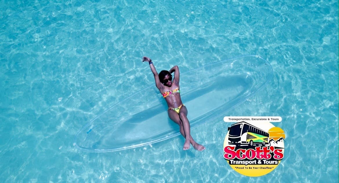 Water-Activities: Clear Kayak PhotoShoot with Scott's Transport & Tours JA