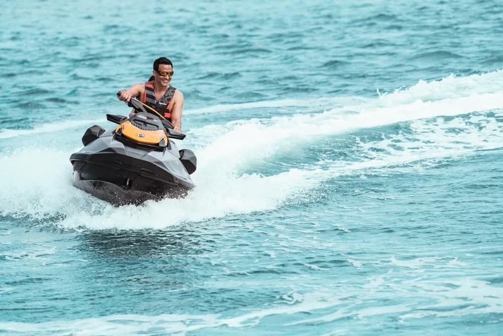 Water-Activities: Jetski Safari with Paracraft Lanzarote