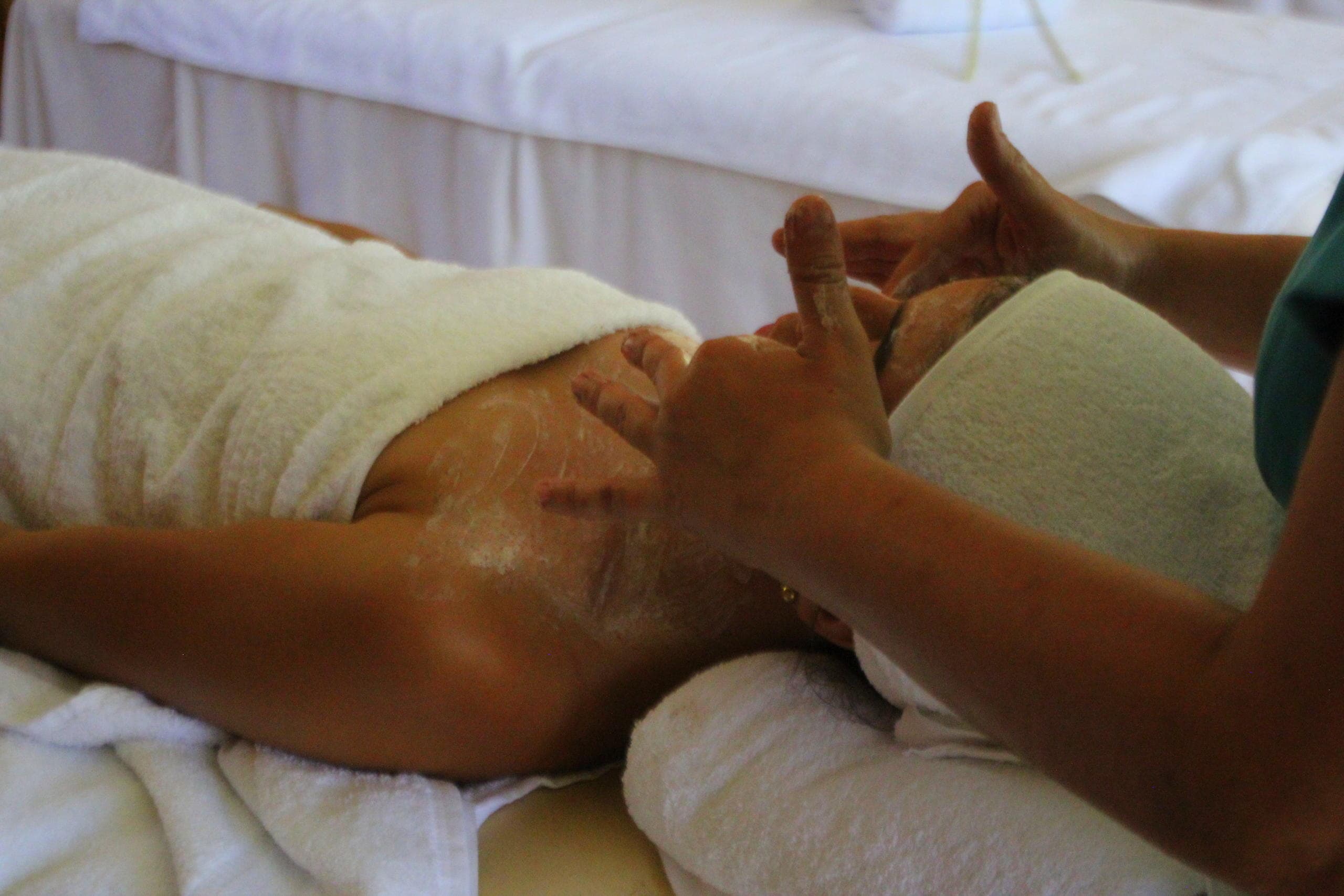 Rejuvenating Herbal Mask at Hacienda Guachipelin, Costa Rica