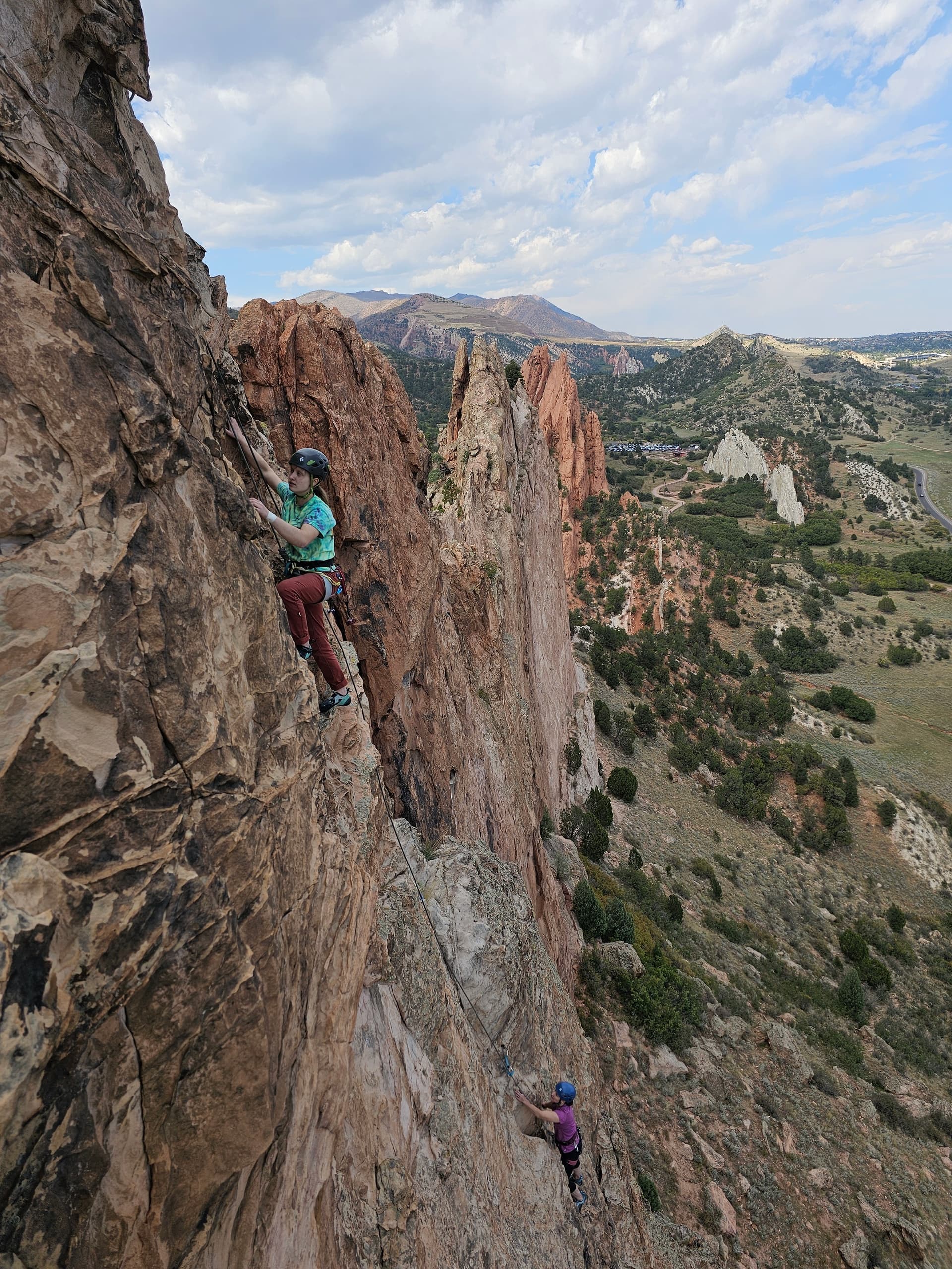 Climbing Adventure at Garden of the Gods with Colorado Climbing Company
