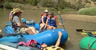 Rio Chama Two-Day Family Float: Camping, Class II Rapids & Rainbow Cliffs