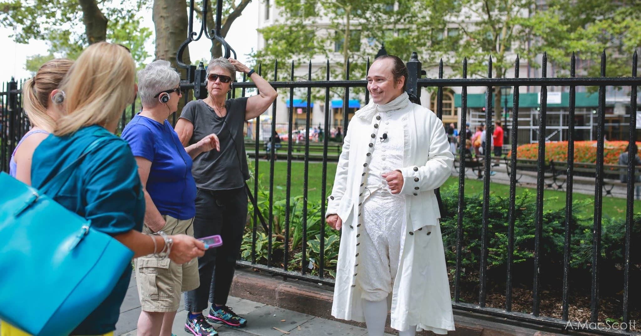 Historical Walking Tour of NYC with Alexander Hamilton - The Travels LLC
