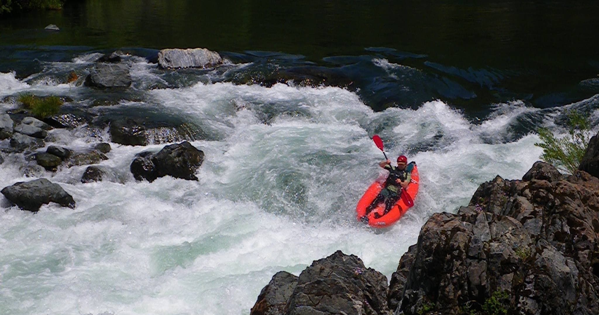 Full Day Upper Trinity Class II Kayaking in Big Bar, CA