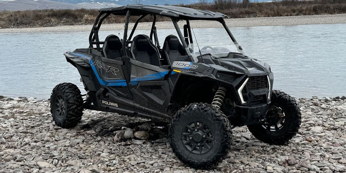 Off-Road Adventure with Polaris RZR XP 4 1000 at Peak Rentals of Montana