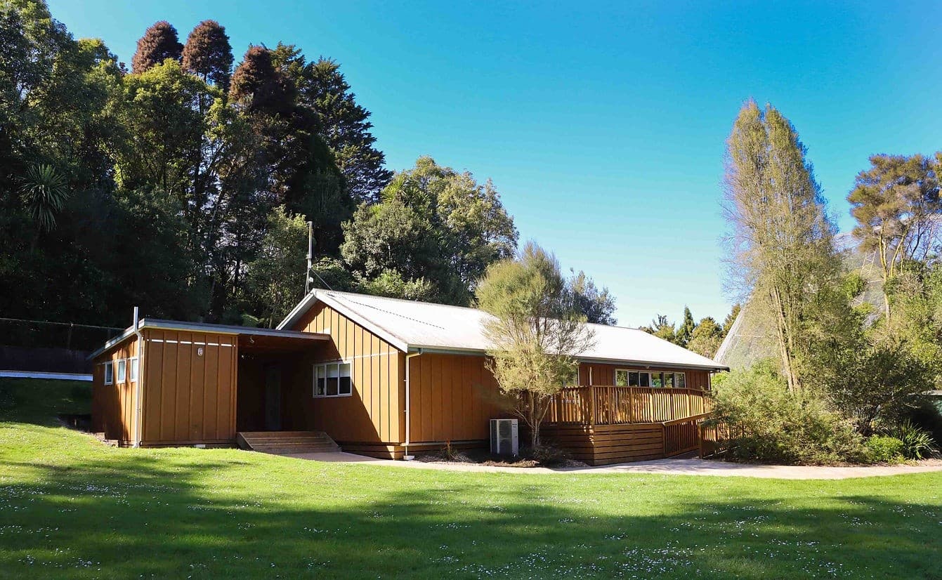 Tuatara Room at Ōtorohanga Kiwi House — Meeting Venue in Native Bush Near Waitomo Caves