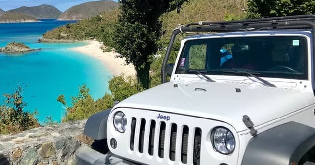 Explore St. Thomas with a Private Beach Rum & Beer Jeep Tour