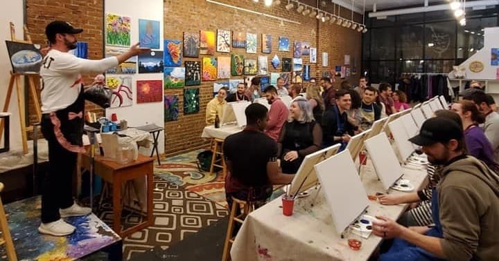 STEP-BY STEP Painting Class in Bloomington, Illinois