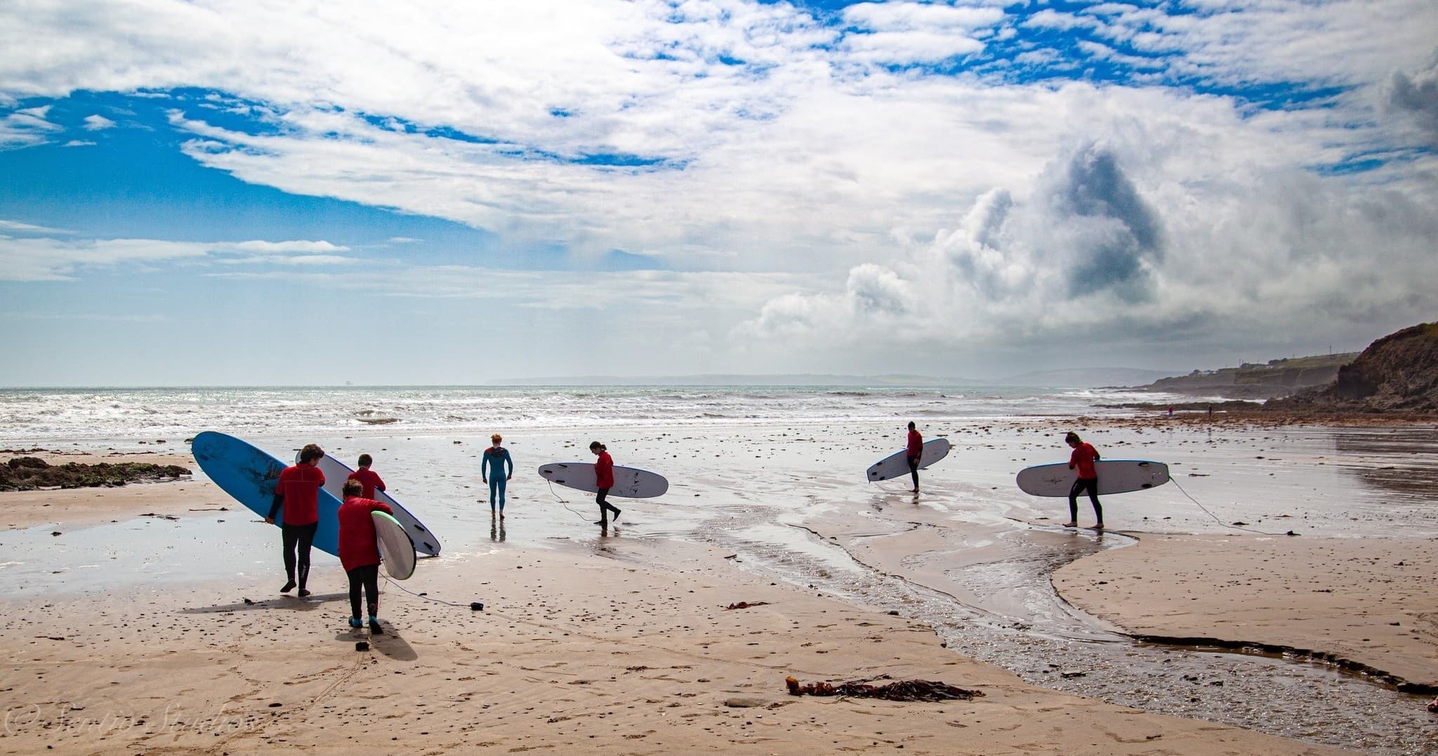 Surfing Adventure at Barleycove with Swell Surf School