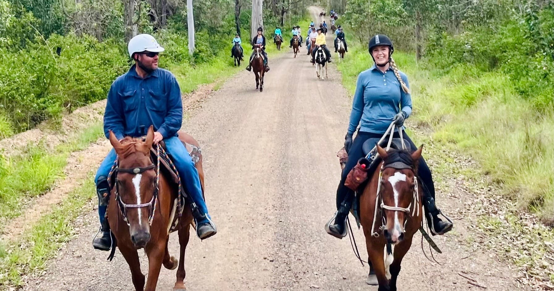 Full Day Pub Ride in Brisbane Valley: Horseback Adventure and Wildlife Spotting