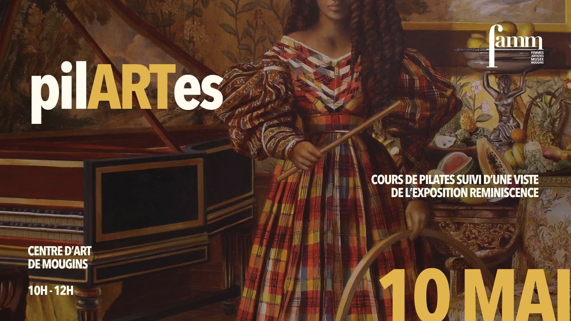 PilARTes: Pilates in REMINISCENCE at Centre d’art de Mougins