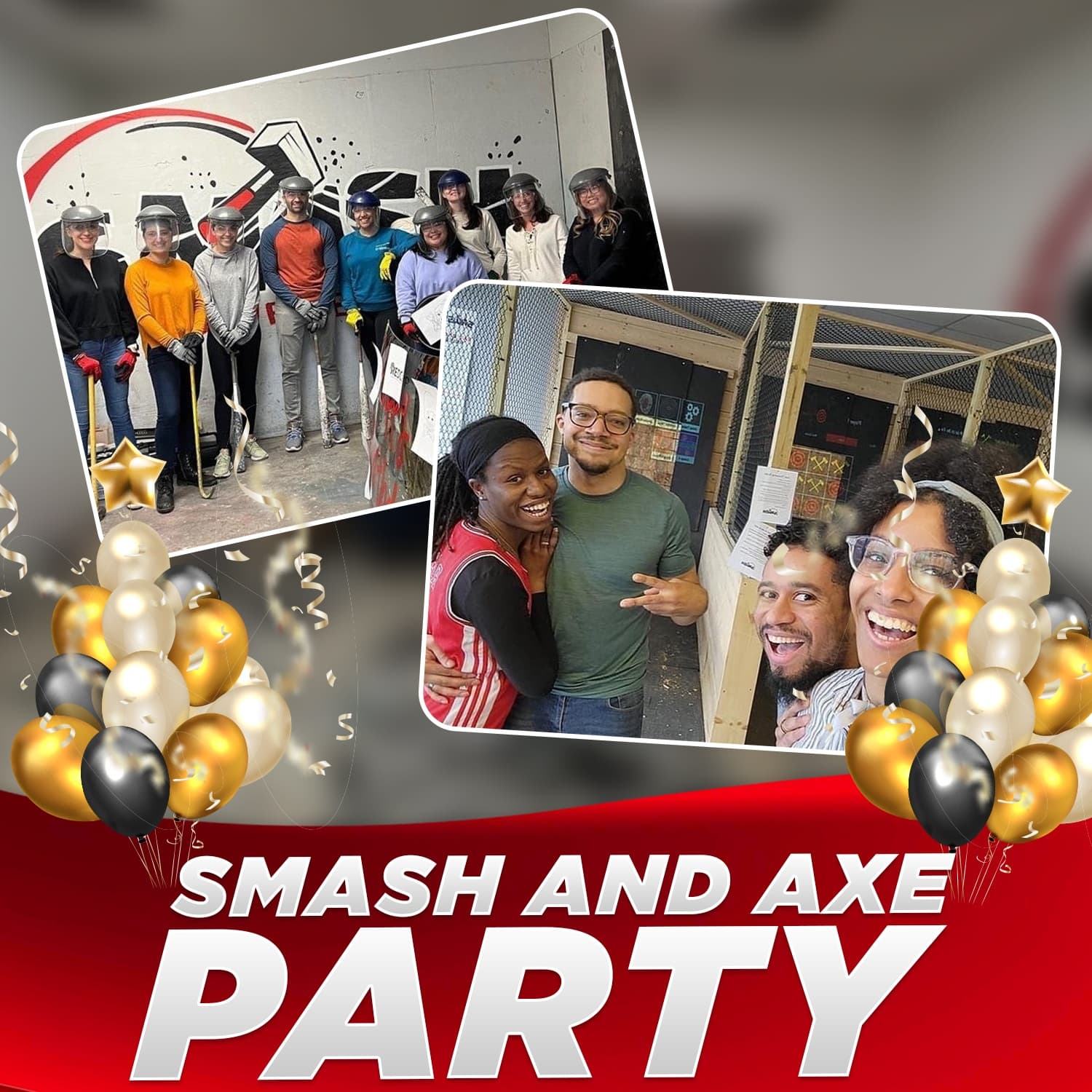 SMASH & AXE PARTY at iSmash Rochester – Unique Group Fun