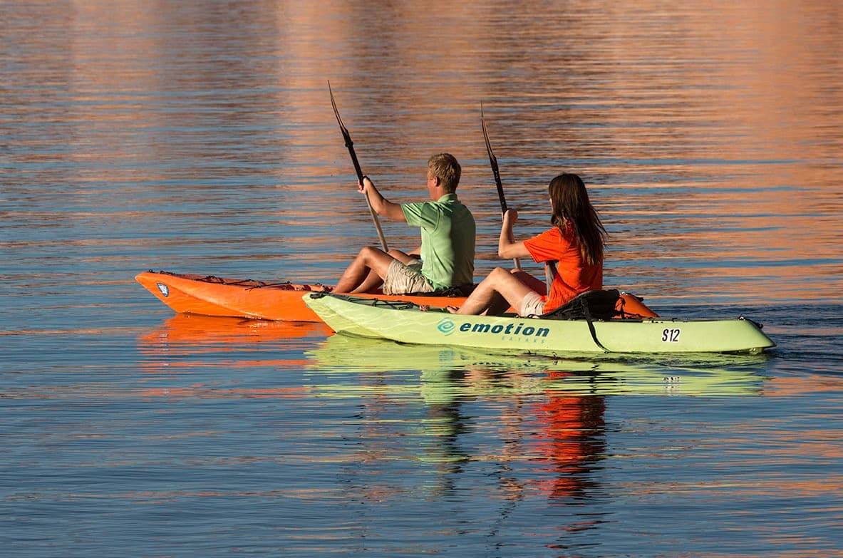 Kayak Adventures with Cottonwood Cove Resort in Nevada