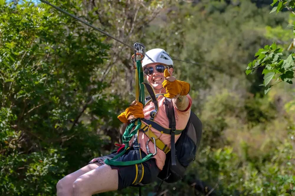 Private Canyon Canopy Tour — Zip, Rappel & Tarzan Swings in White River Canyon, Guanacaste photo 4
