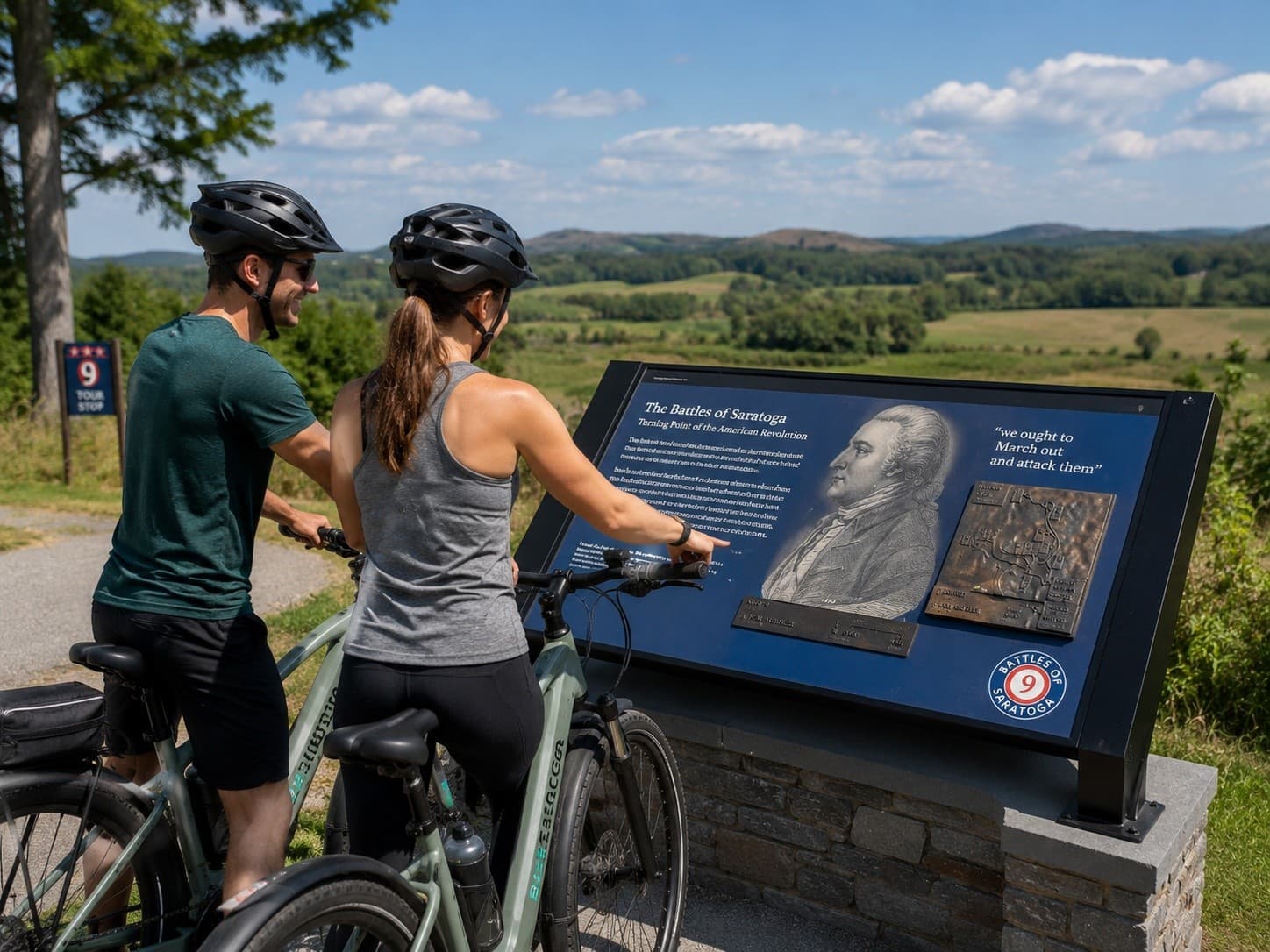 ebike-saratoga-battlefield-self-rental-ride-through-revolutionary-ground photo 1