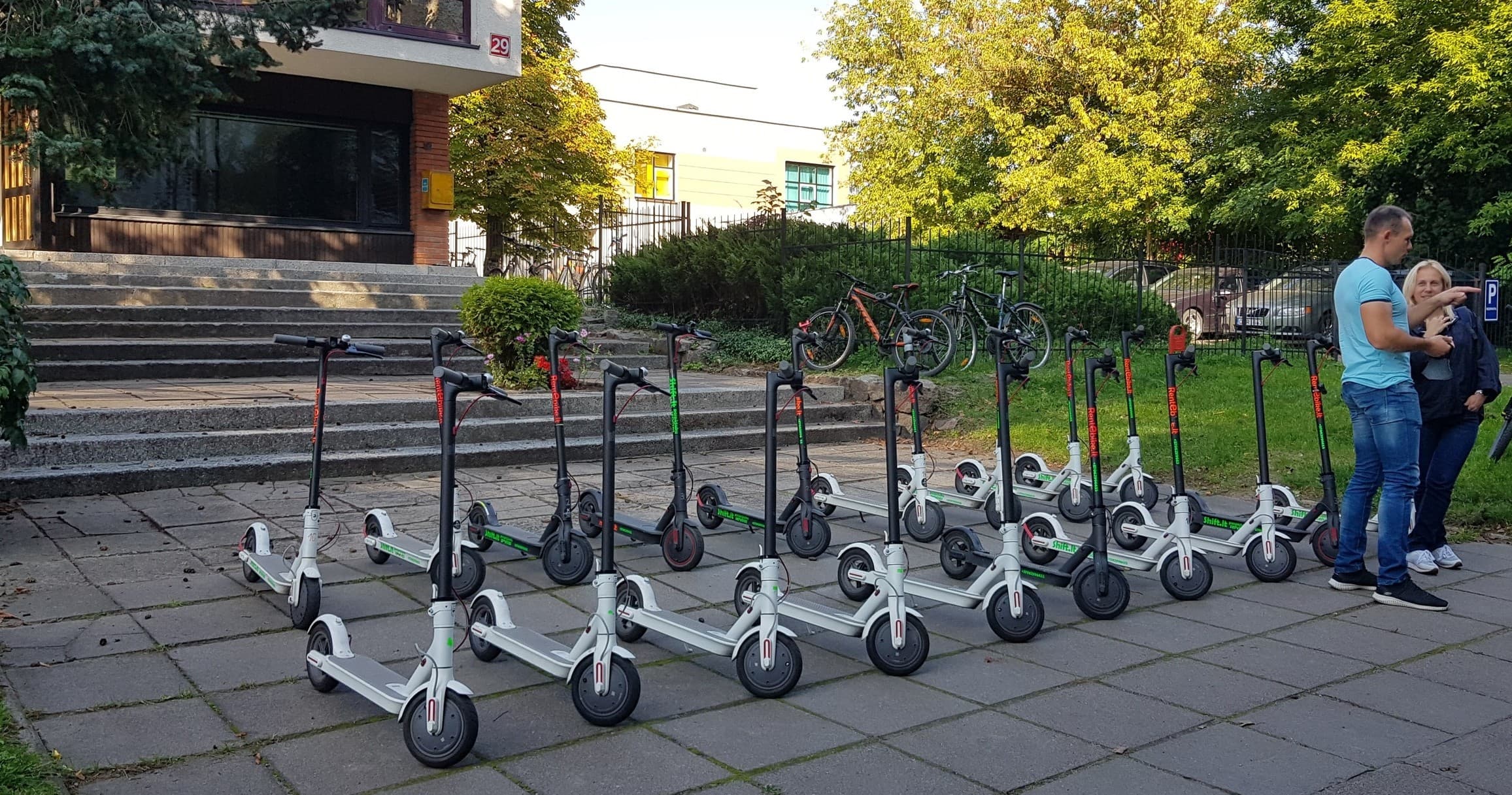 Vilnius Electric Scooter Tour with Bike Vilnius Velotakas