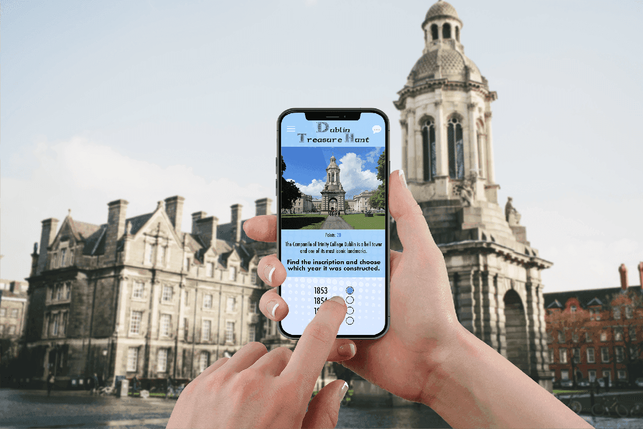 Dublin Treasure Hunt Challenge with Team Activities