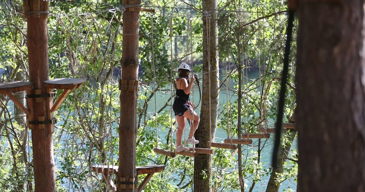 Family Adventure at Pirineus Parc Aventura in Catalonia