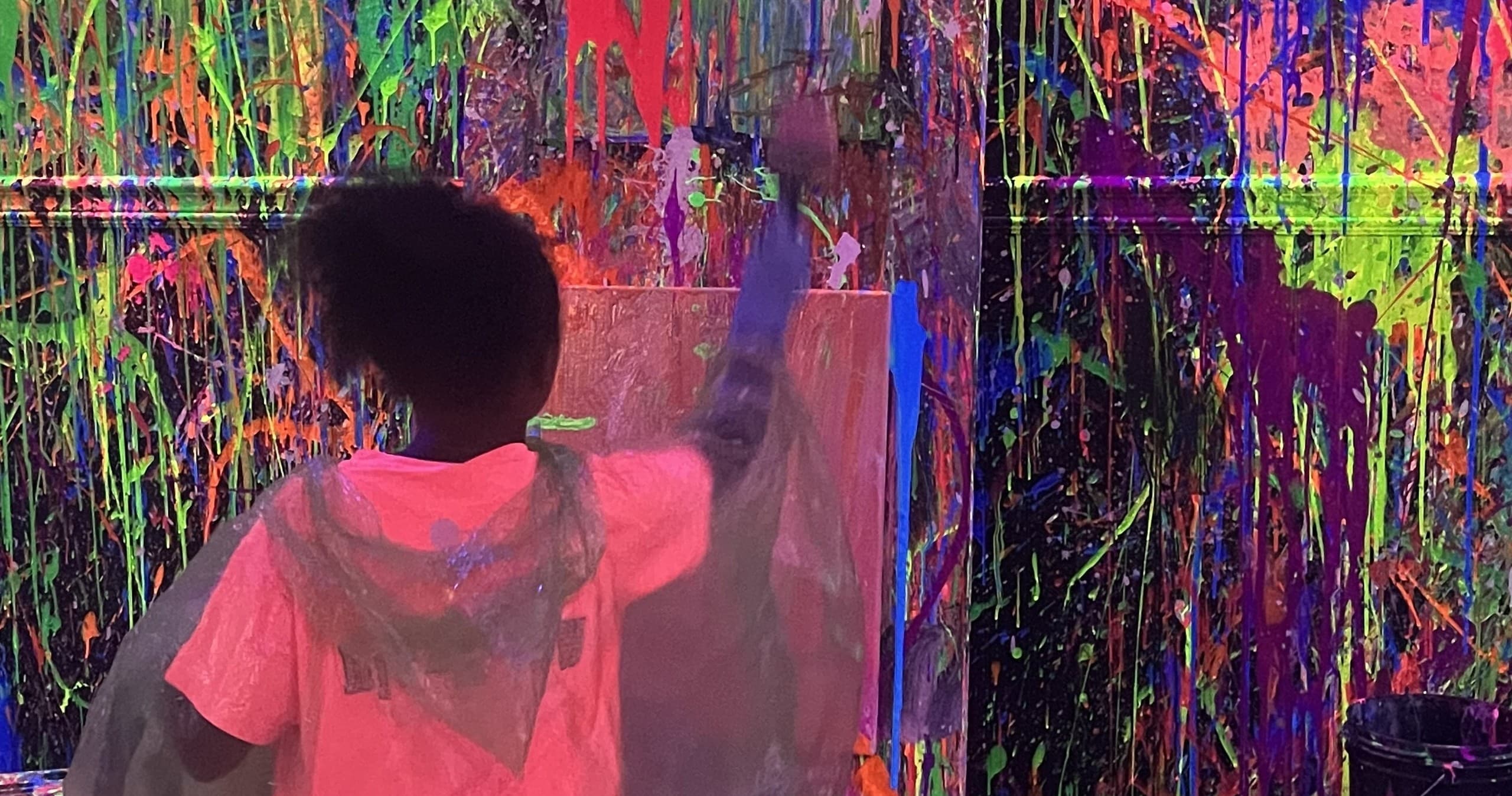 Make It For Mom: Atlanta Splatter Studio Action-Painting Experience