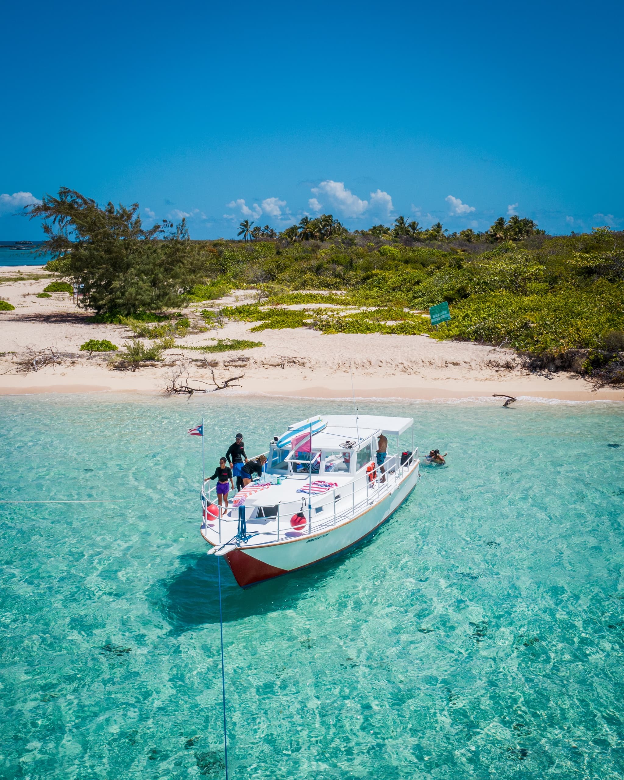 6 Person Classic Private Boat Charter in Fajardo, Puerto Rico