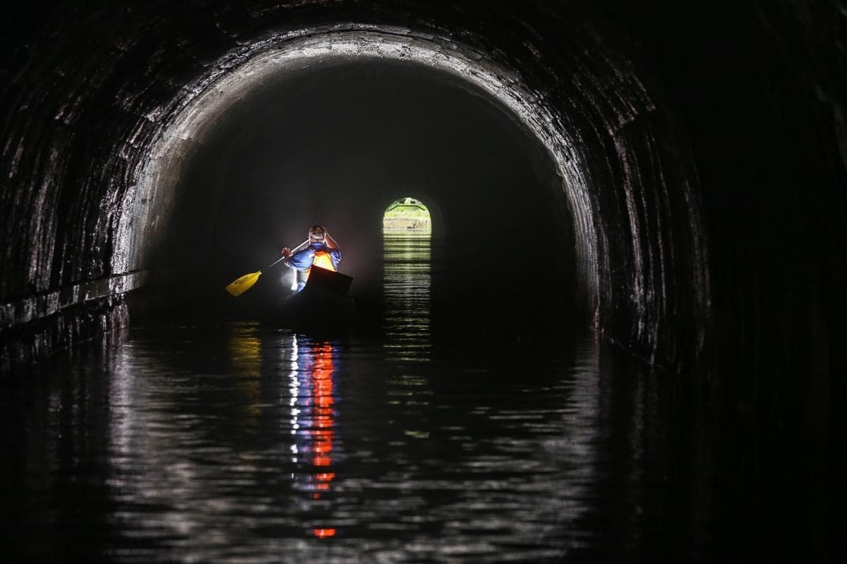 Kayaking & Tunnel Exploration with Sunshine Paddle Adventures in Waco