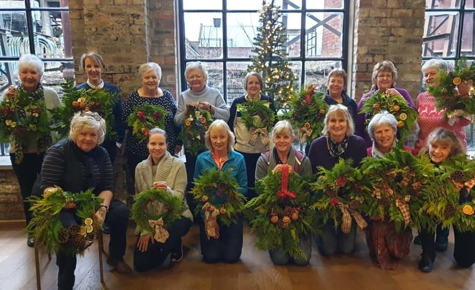 Festive Wreath Workshop at Lady Victoria Colliery — Make Holiday Decor in Newtongrange