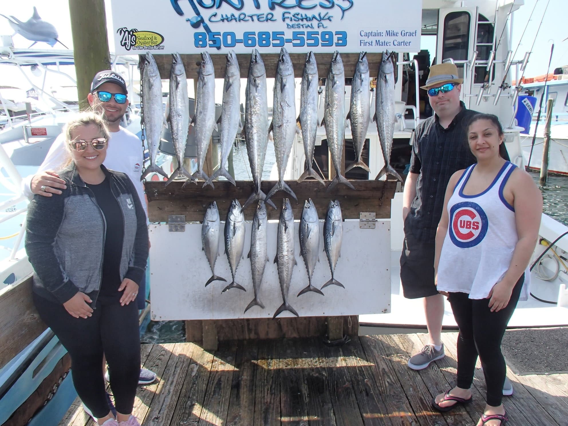 Deep Sea Fishing with Huntress Fishing Charter in Destin