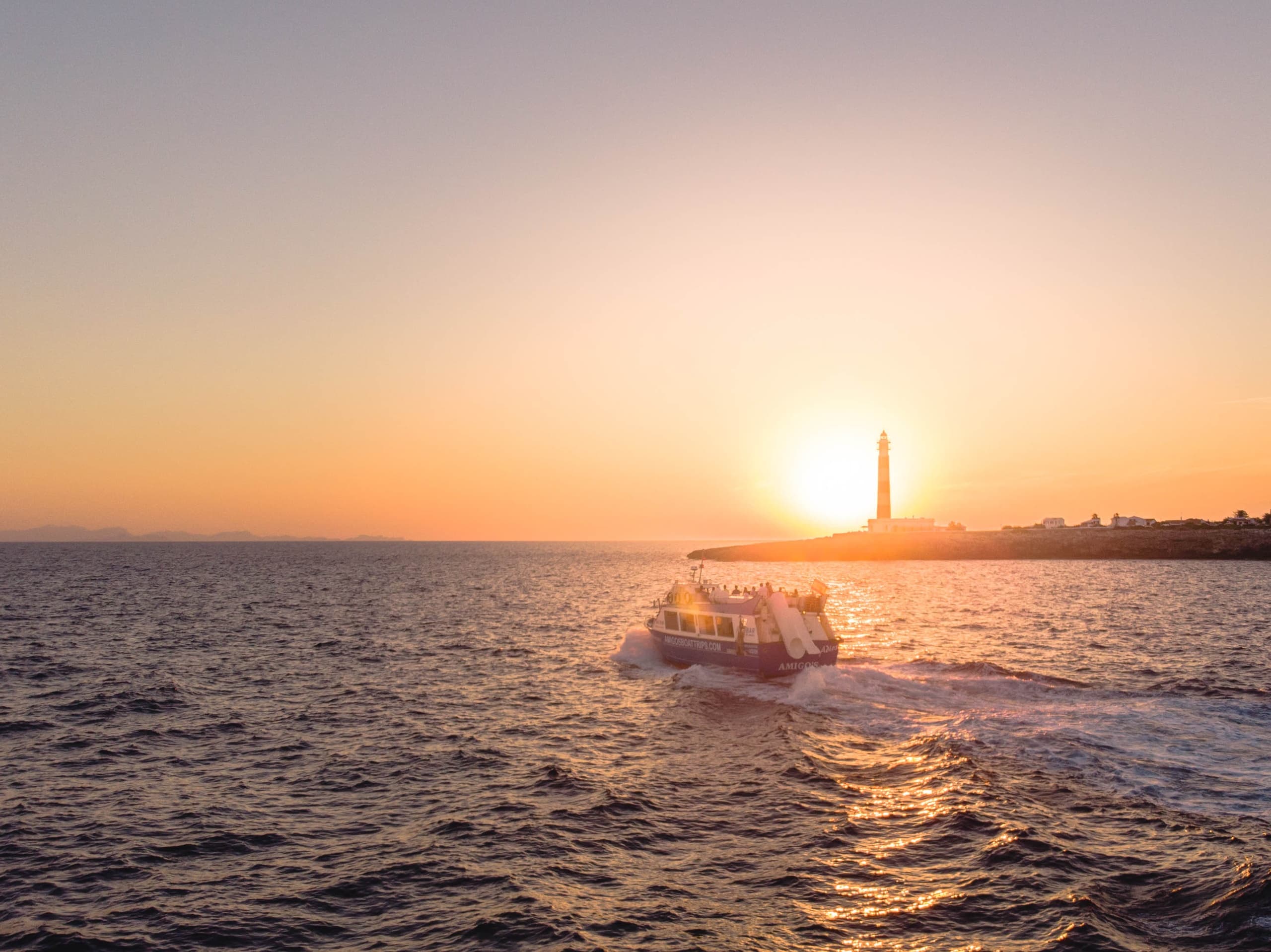 Sunset Boat Trips in Ciutadella with Amigo's Boat Trips
