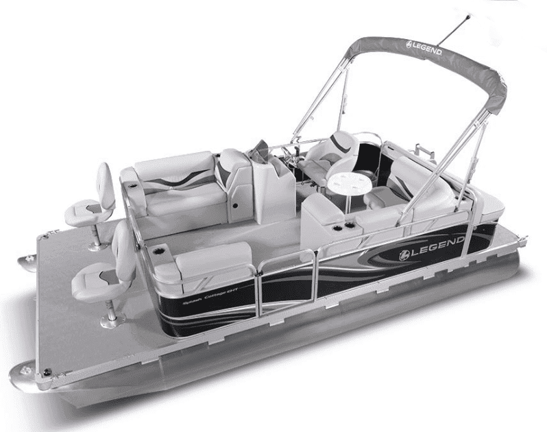 Pontoon Water Adventures with Rogue Marine Rentals in Port Severn