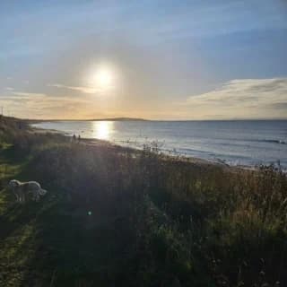 Seaside Wood Burning Sauna at Largo Castaway Sauna in Fife