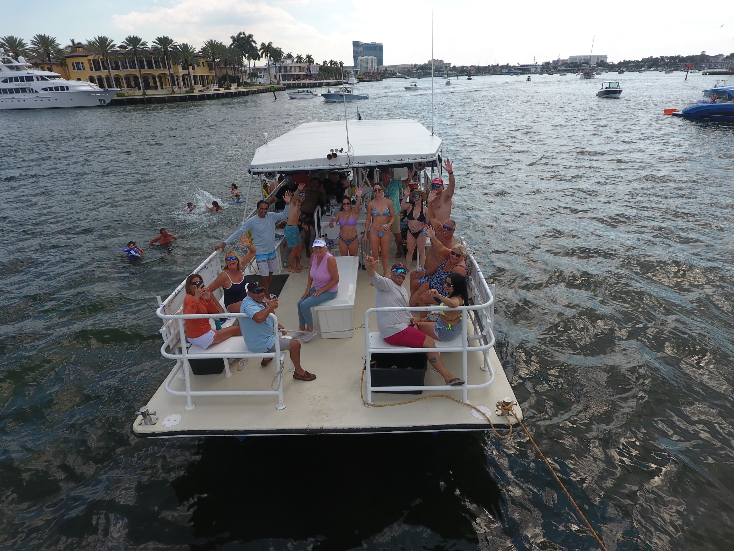 Party Boat Experience at Fort Lauderdale Sandbar