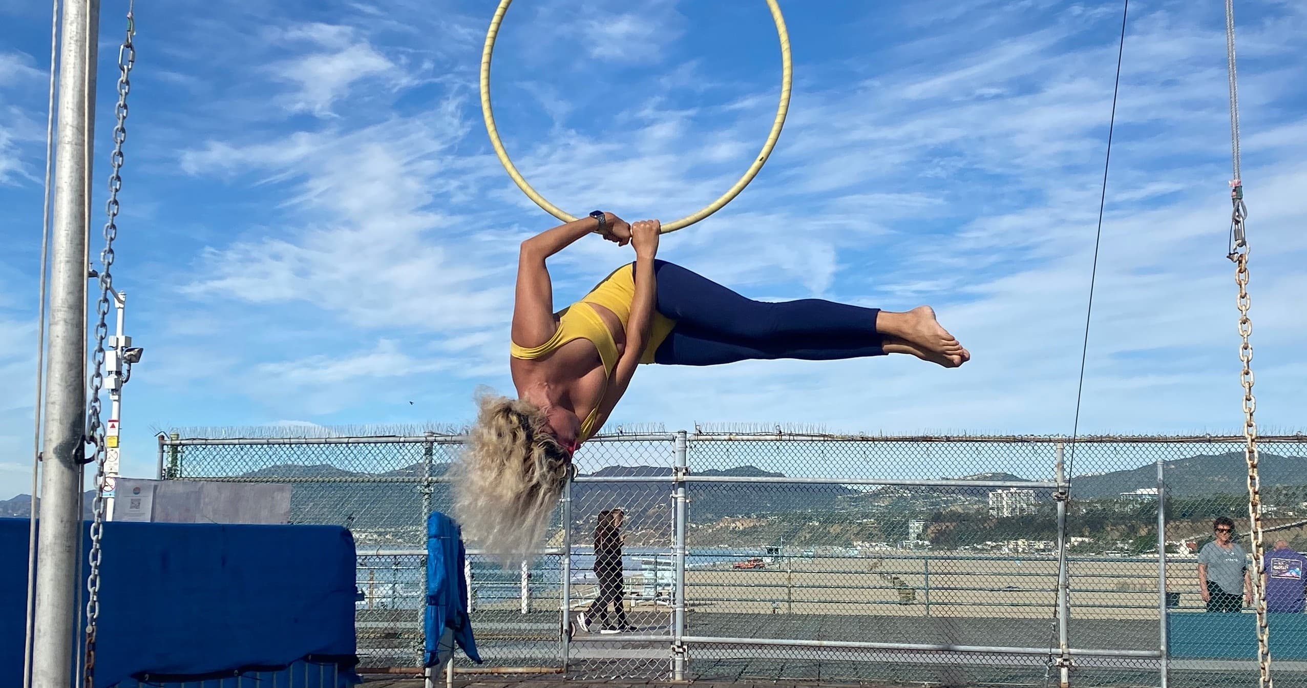 Santa Monica Trapeze School team