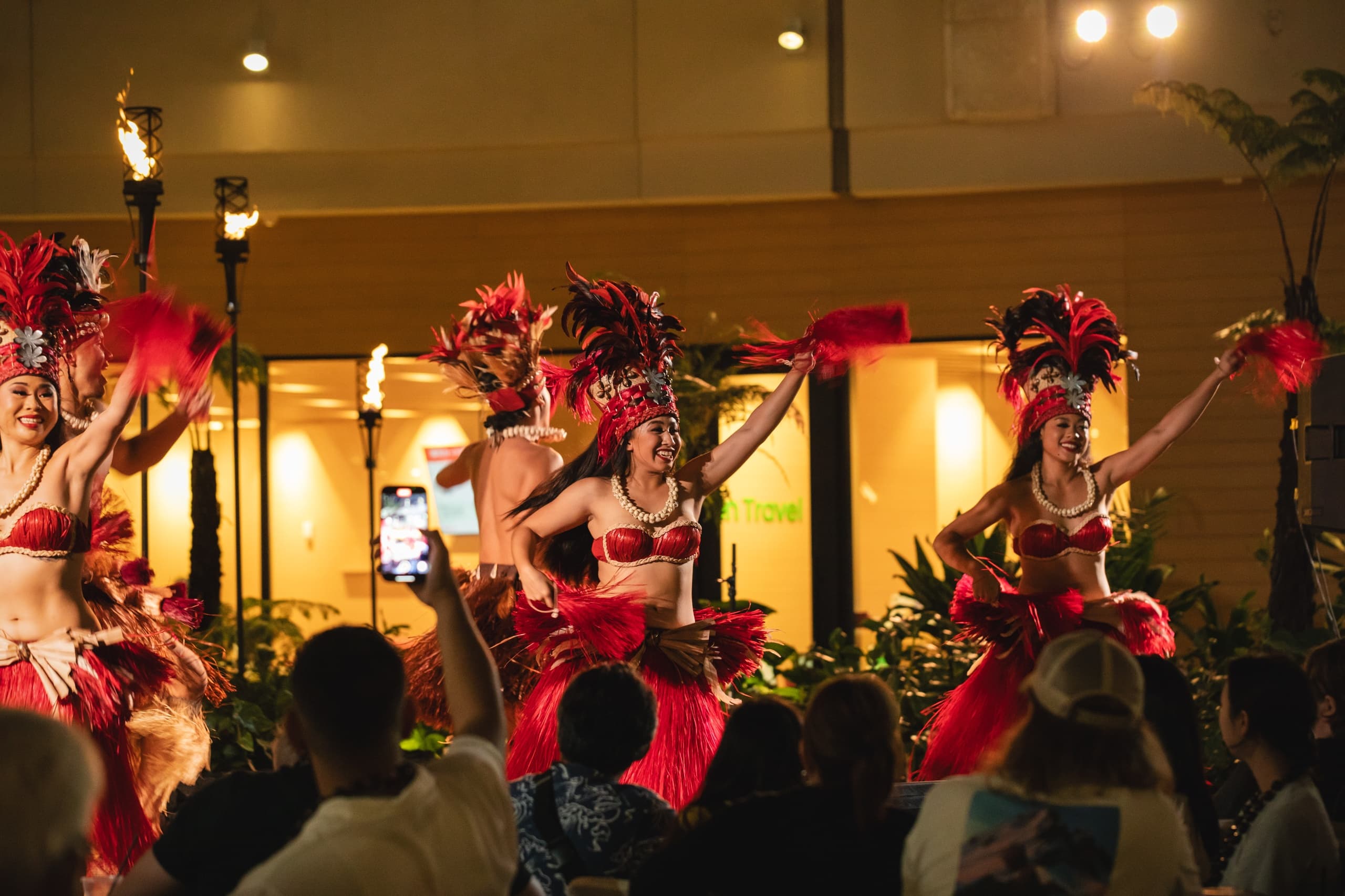 Middle Row Section Luau Experience in Honolulu, Hawaii