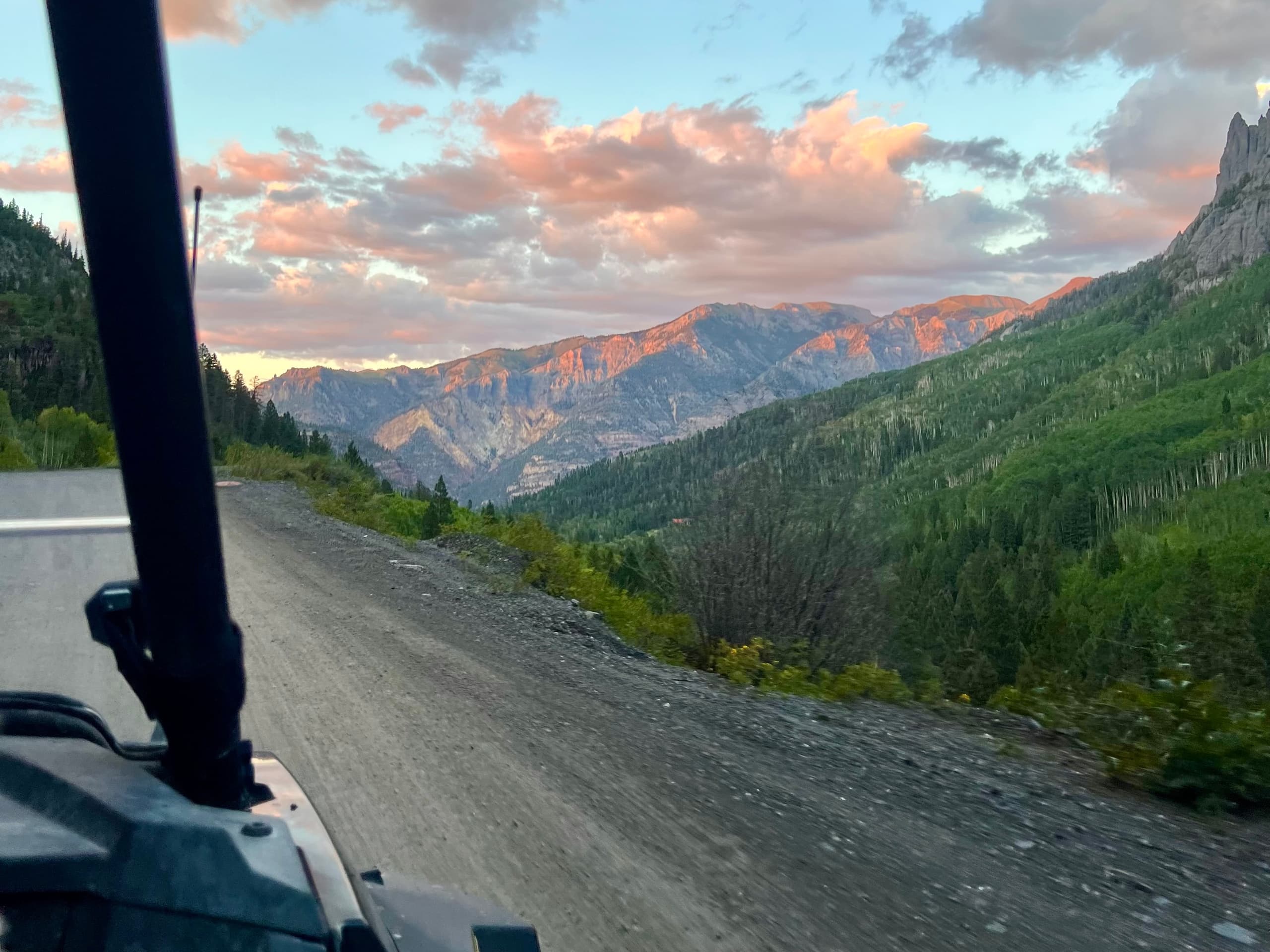 Guided Sunset Off-Road Tour in Ouray, Colorado