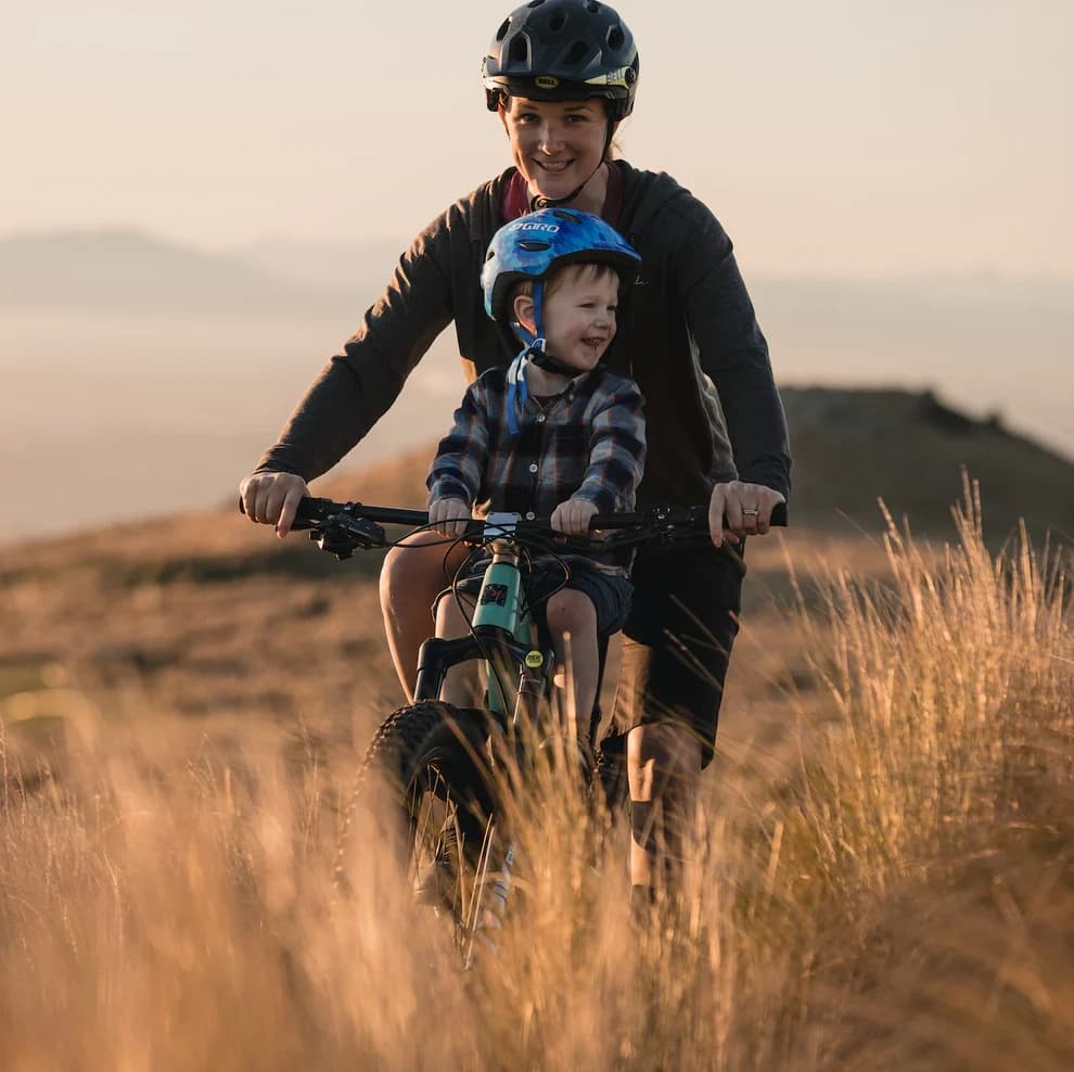 Mountain Biking with Kids at The Ride Cafe in Melrose
