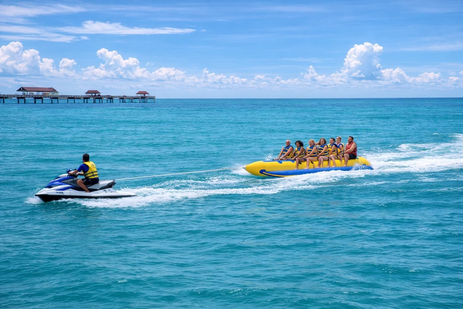 Banana Boat Ride at Clearwater Beach: High-Speed Fun Off Pier 60 photo 1